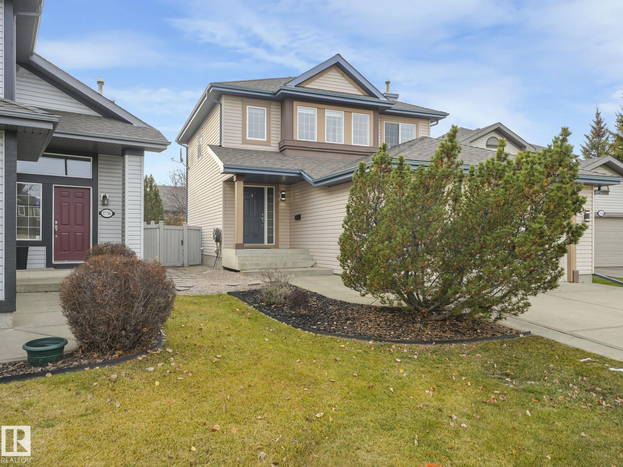 Second View of 1740 GLASTONBURY Boulevard, Glastonbury, Edmonton, Alberta, T5T 6M7