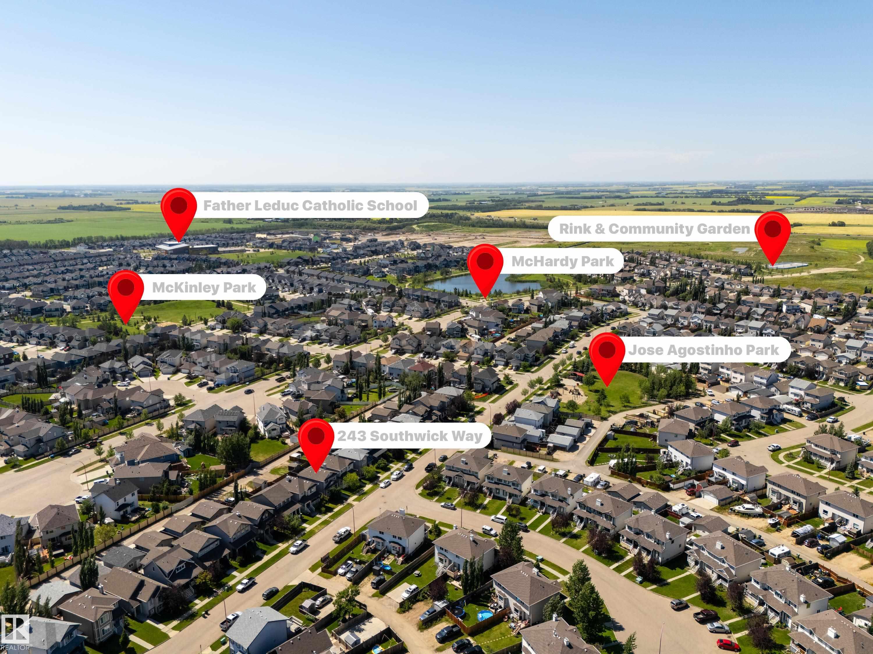 Second View of 243 SOUTHWICK Way, Southfork, Leduc, Alberta, T9E 0G1