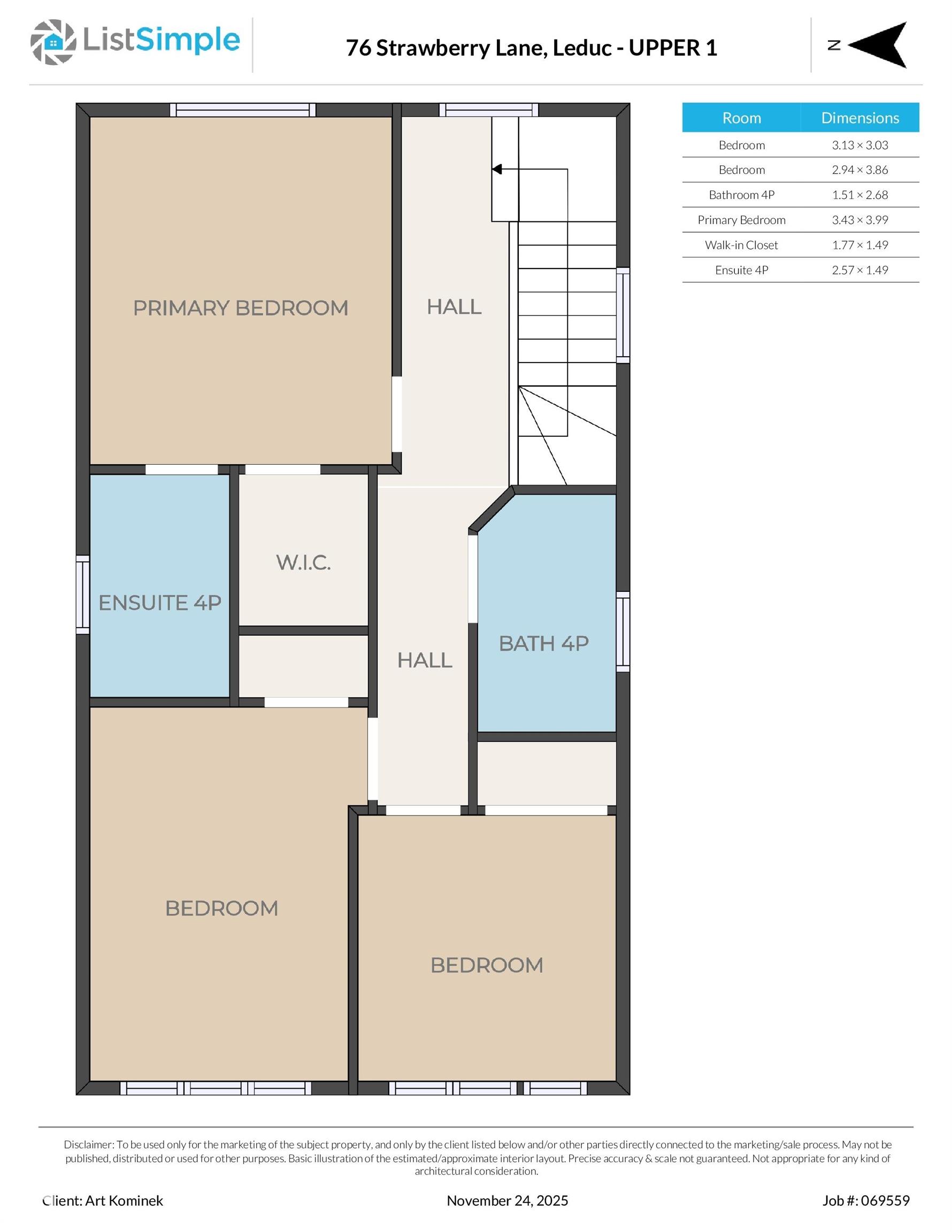 Third View of 76 STRAWBERRY Lane, Suntree (Leduc), Leduc, Alberta, T9E 8R6
