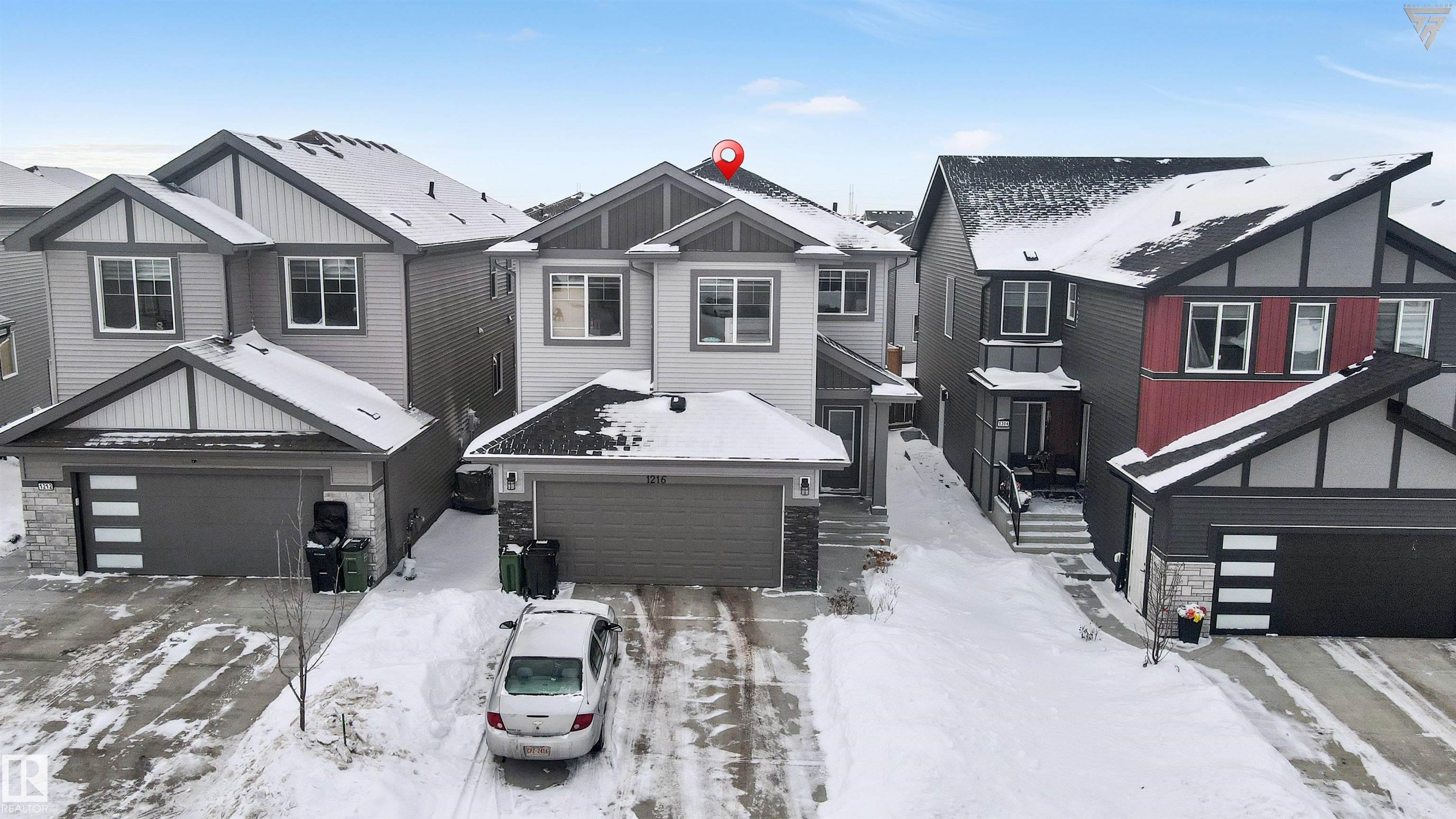 Second View of 1216 15 Street, Aster, Edmonton, Alberta, T6T 2S7