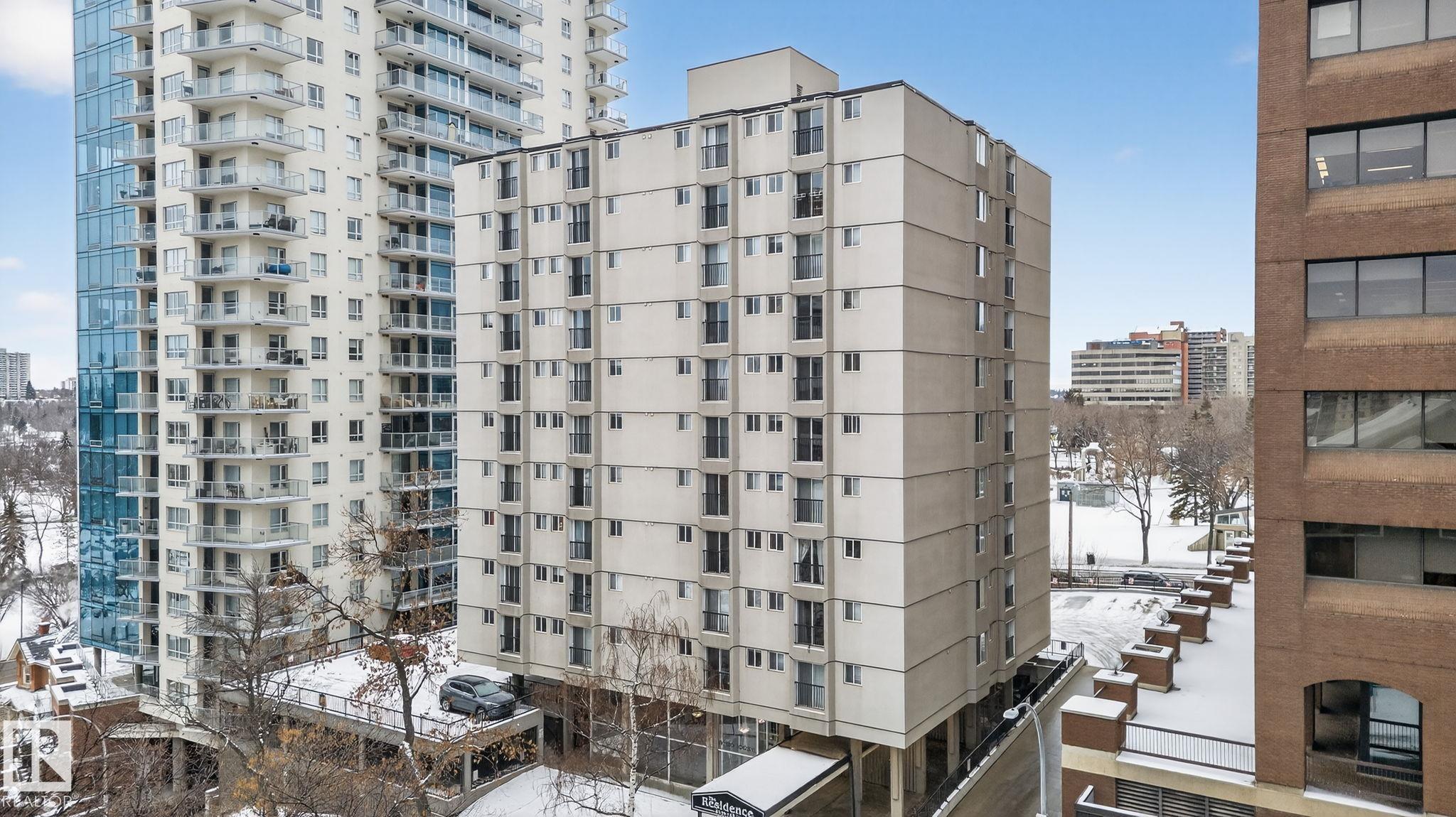 Second View of 703 9730 106 Street, Downtown (Edmonton), Edmonton, Alberta, T5K 1B7