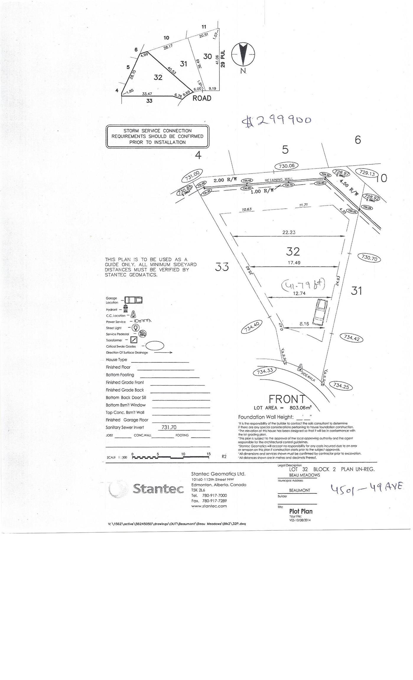 Third View of 4501 49 Avenue, Beau Meadow, Beaumont, Alberta, T4X 2B2