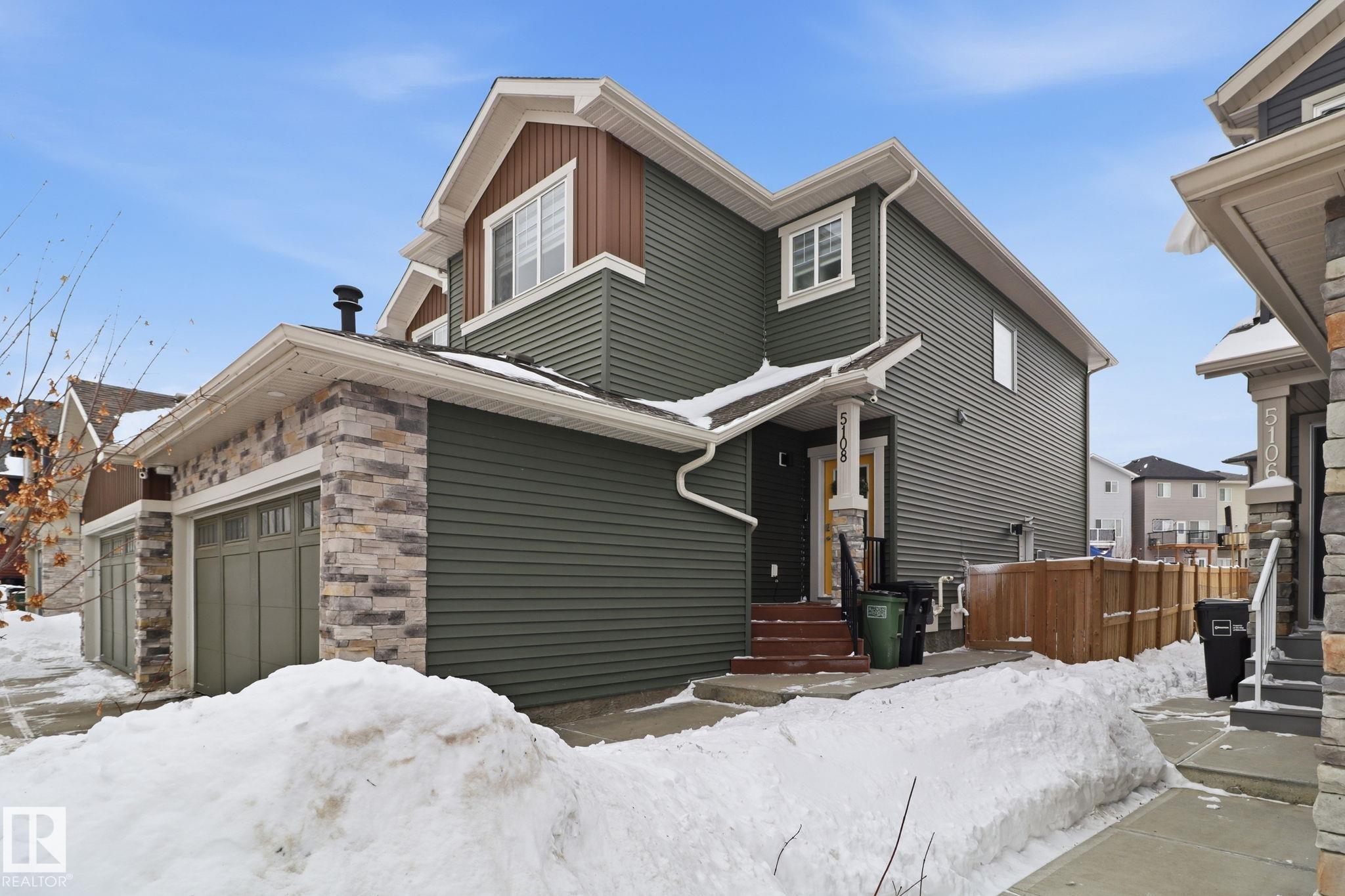 Second View of 5108 Lark Crescent NW, Kinglet Gardens, Edmonton, Alberta, T5S 0N9
