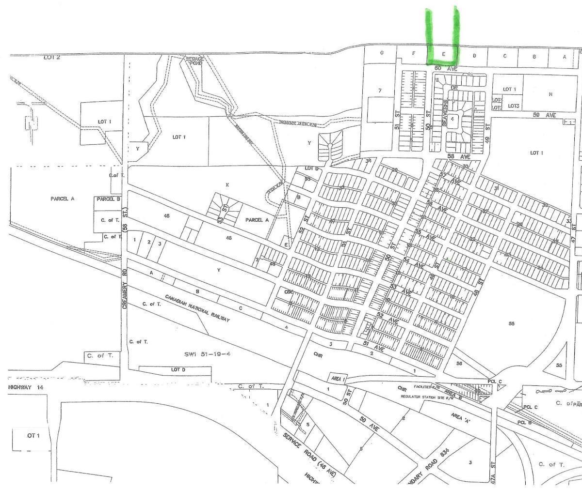 50 Street & 60 Avenue, E4474638, Alberta,