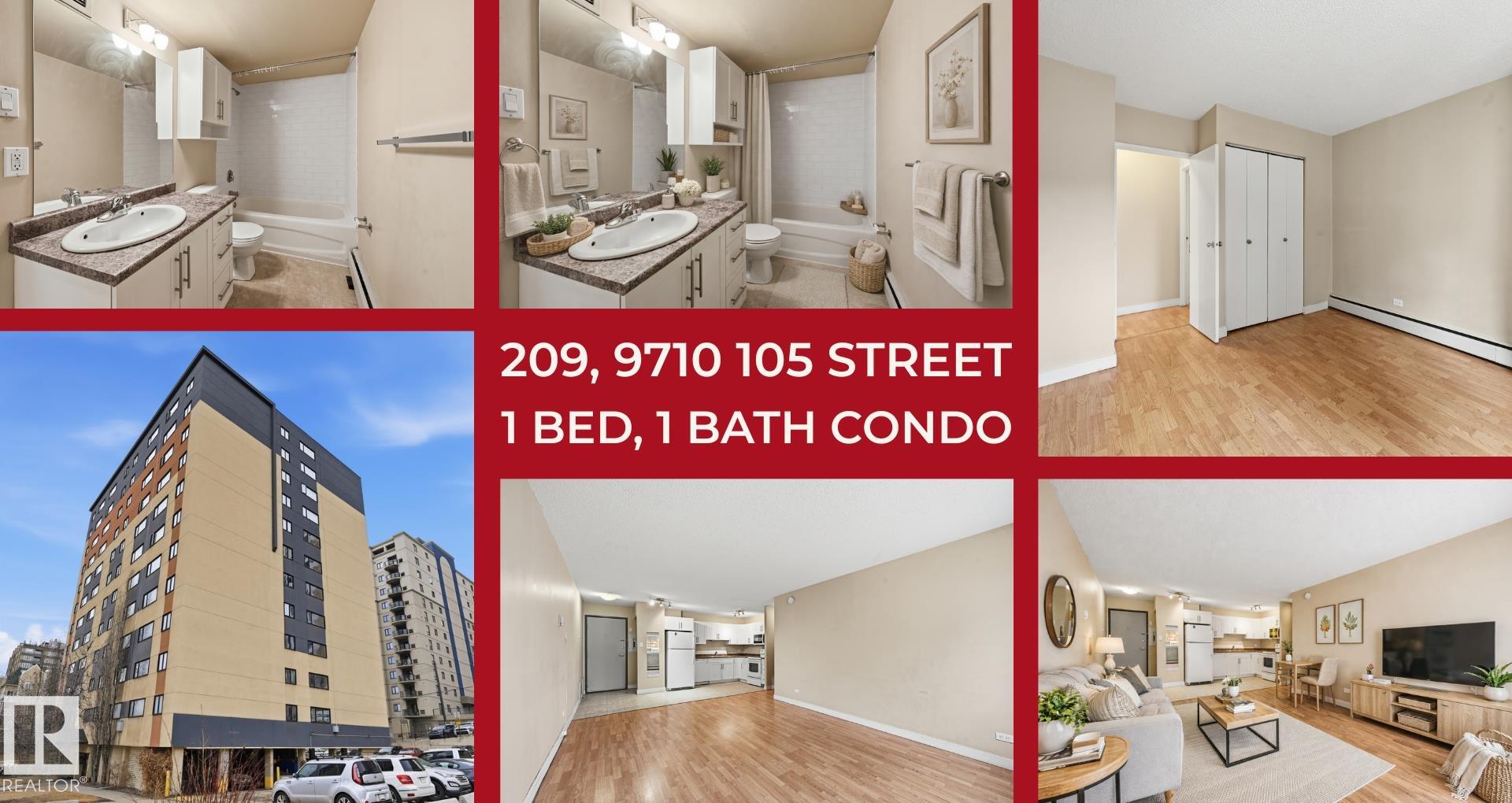 209 9710 105 Street NW, E4481458, Alberta,