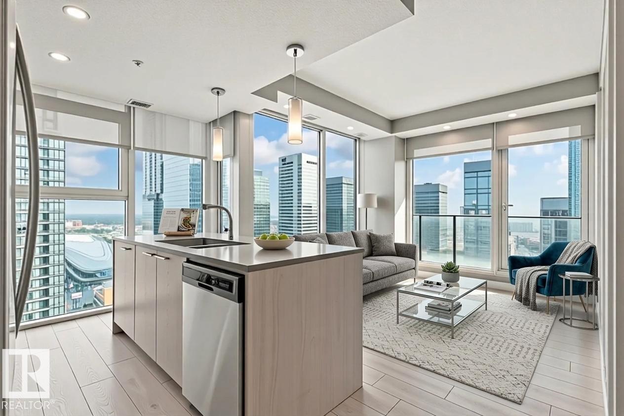 Second View of 2303 10180 103 Street, Downtown (Edmonton), Edmonton, Alberta, T5J 0L1