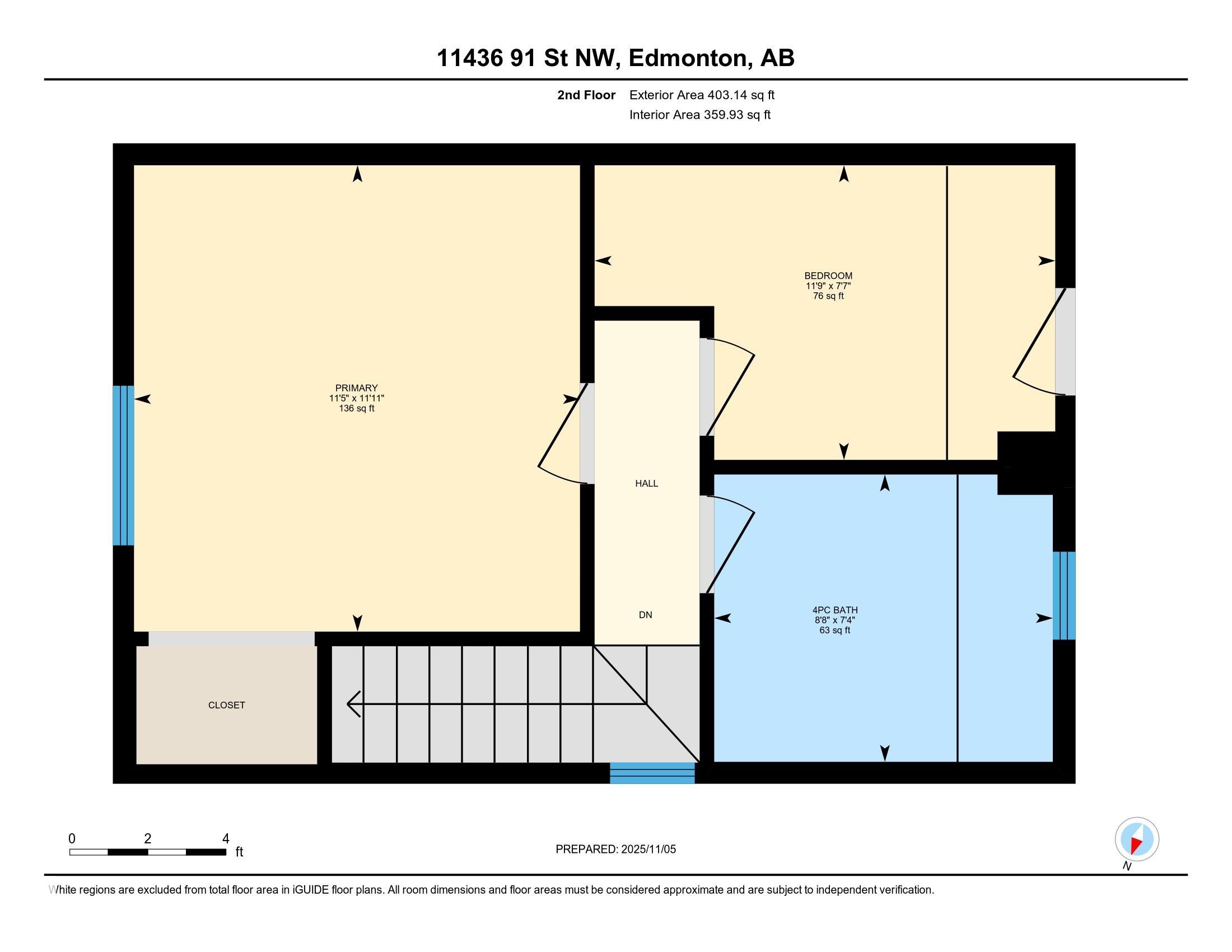 Third View of 11436 91 Street, Alberta Avenue, Edmonton, Alberta, T5B 4A5