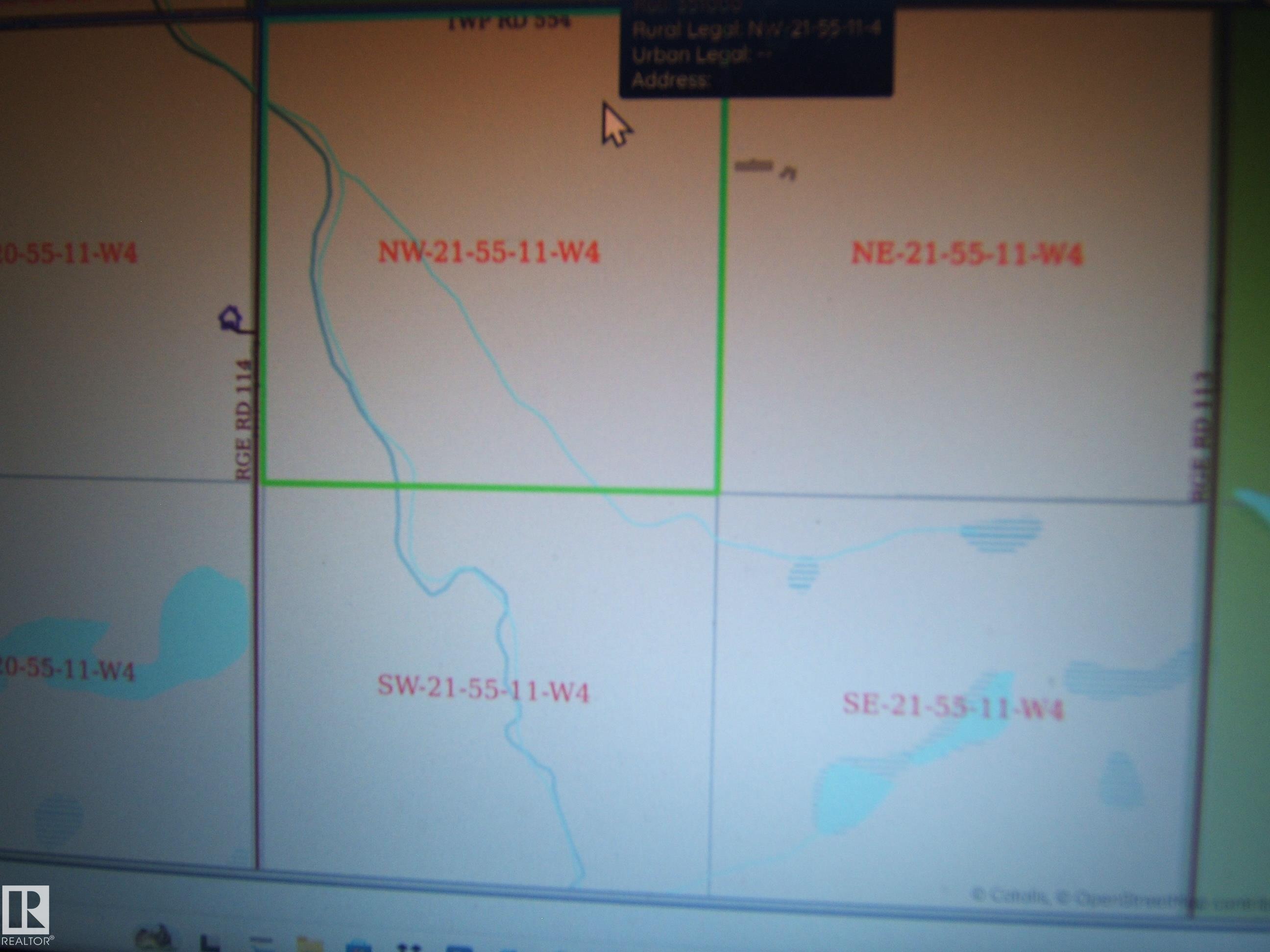 SW--NW 21 55-11-W-4th, E4482994, Alberta,