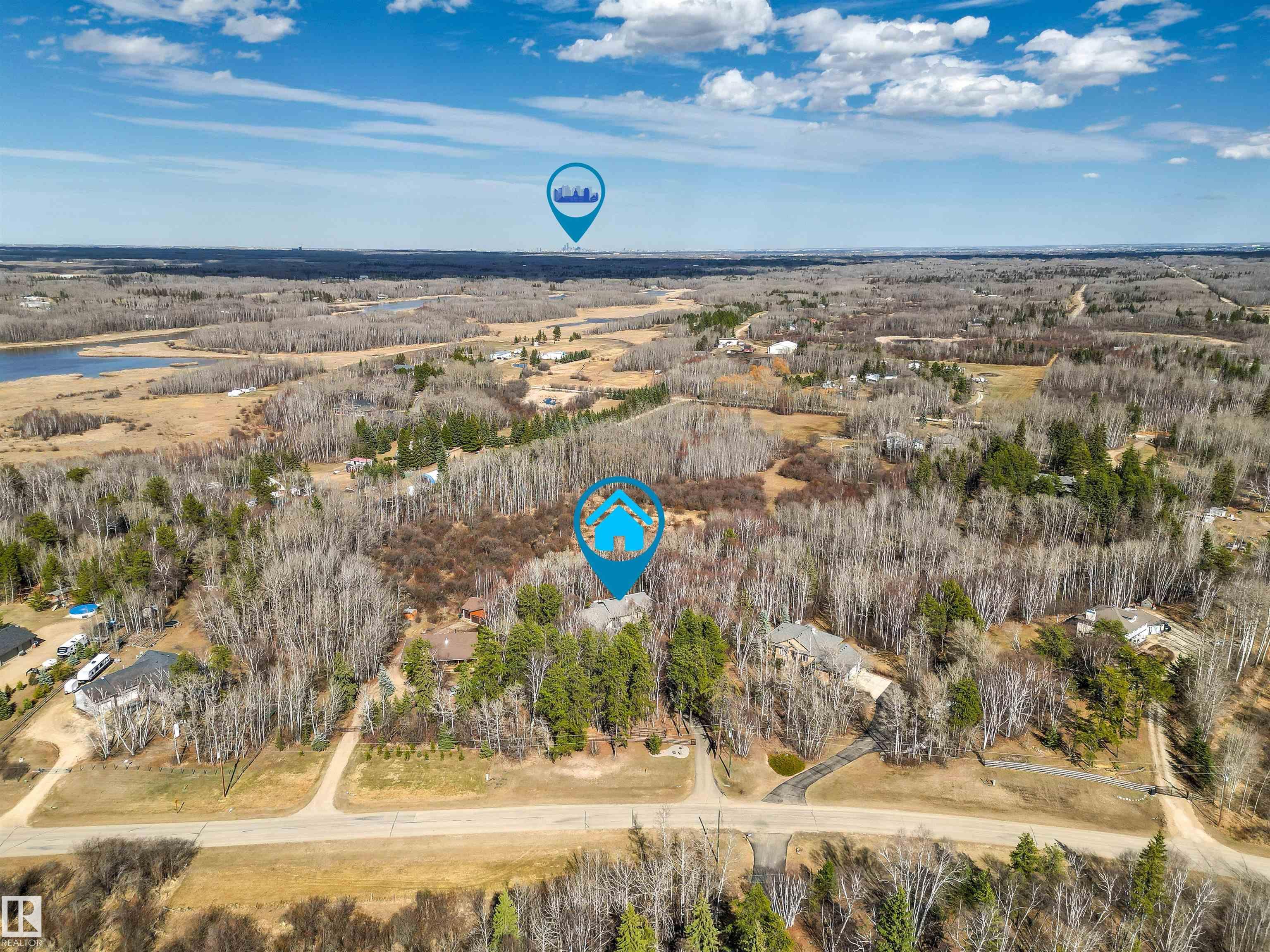 Fifth View of 9 26516 TWP ROAD 514, Sandhills Estates, Rural Parkland County, Alberta, T7Y 1E9