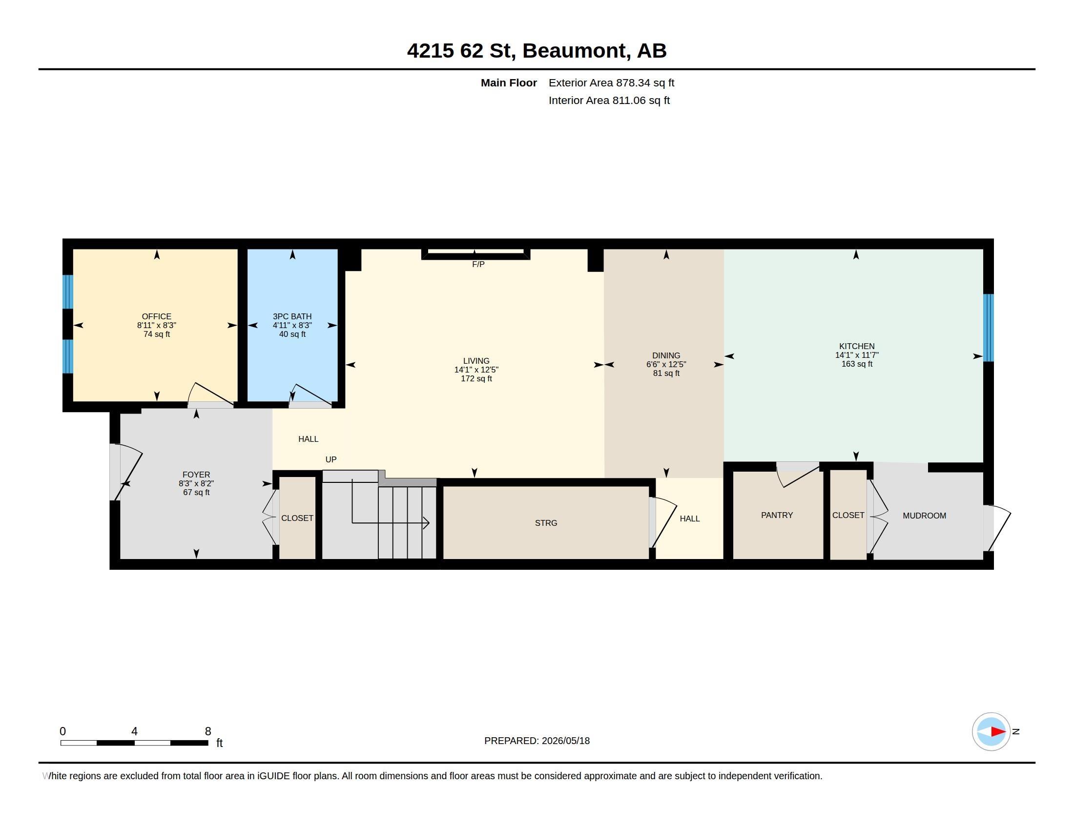 Fifth View of 4215 63 St, Ruisseau, Beaumont, Alberta, T4X 3E9