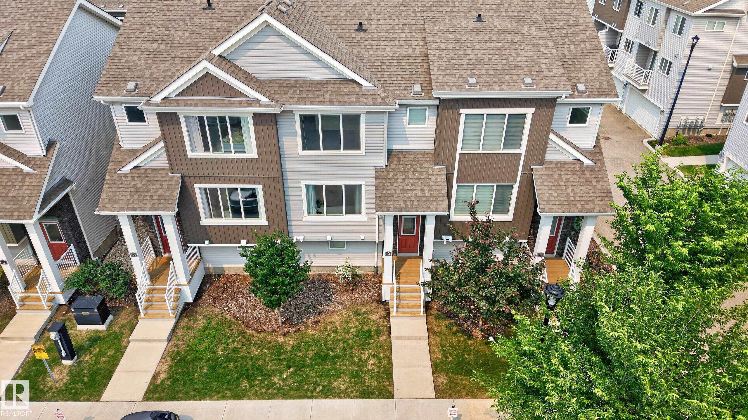 Fifth View of 34 2121 HADDOW Drive, Haddow, Edmonton, Alberta, T6R 0W6