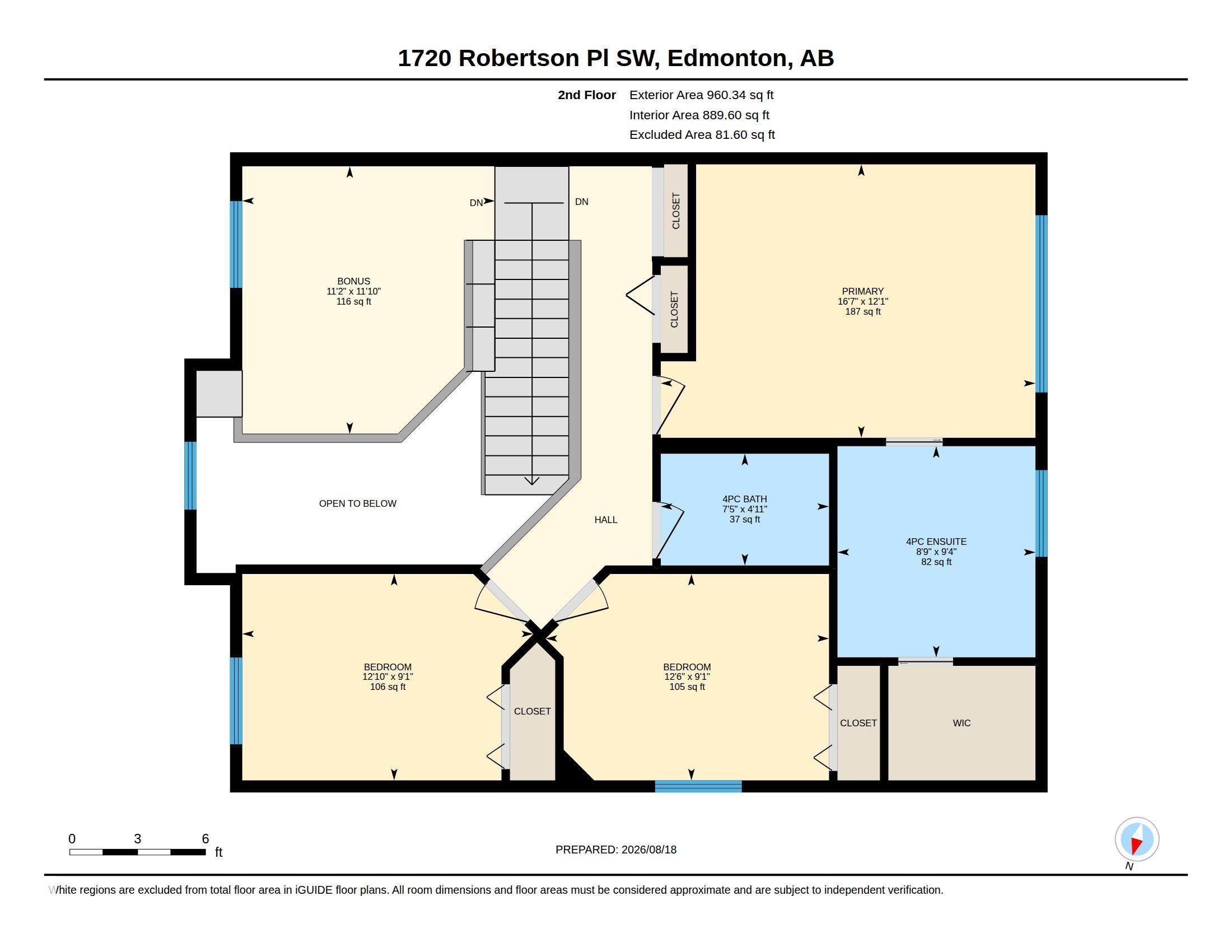 Fourth View of 1720 ROBERTSON Place, Rutherford (Edmonton), Edmonton, Alberta, T6W 1H8