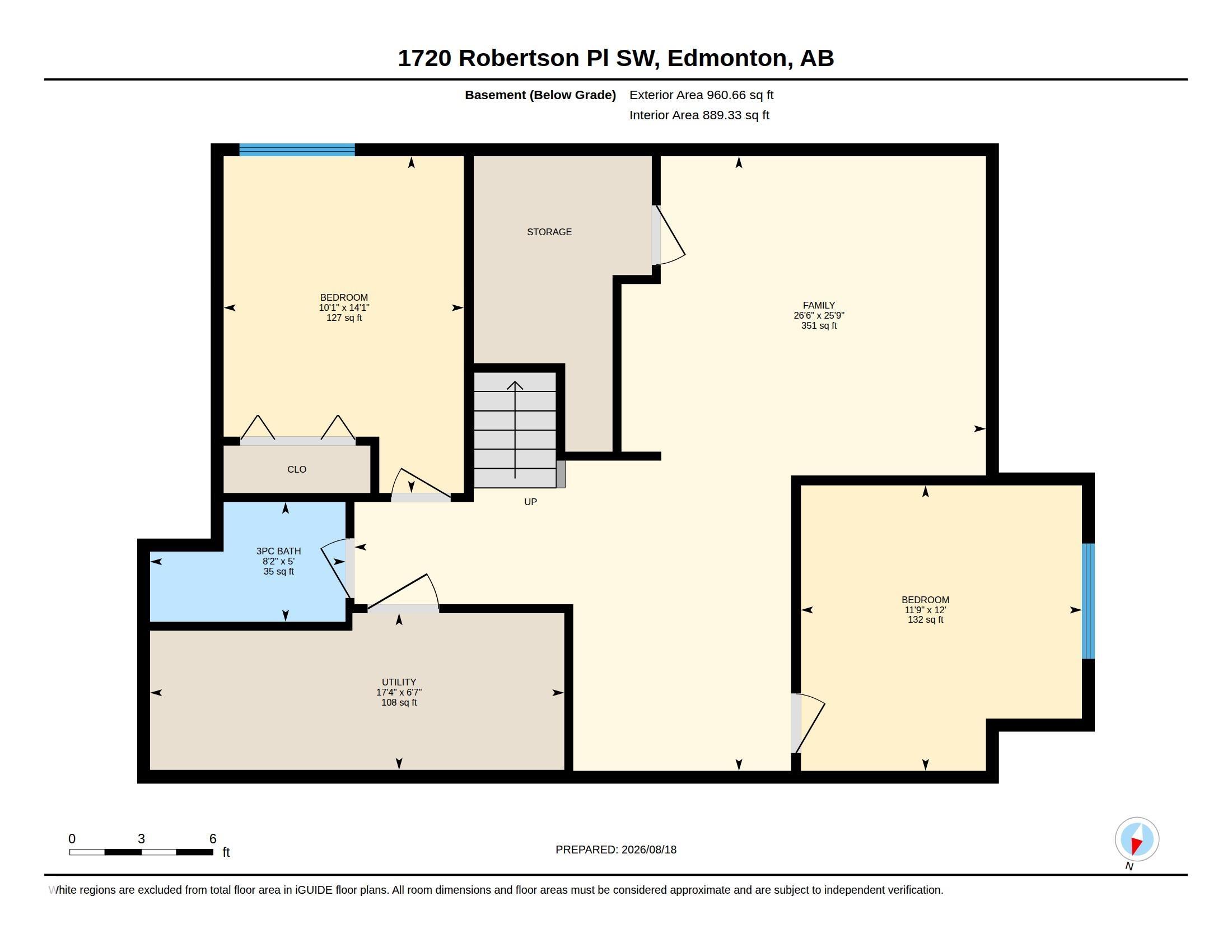 Fifth View of 1720 ROBERTSON Place, Rutherford (Edmonton), Edmonton, Alberta, T6W 1H8