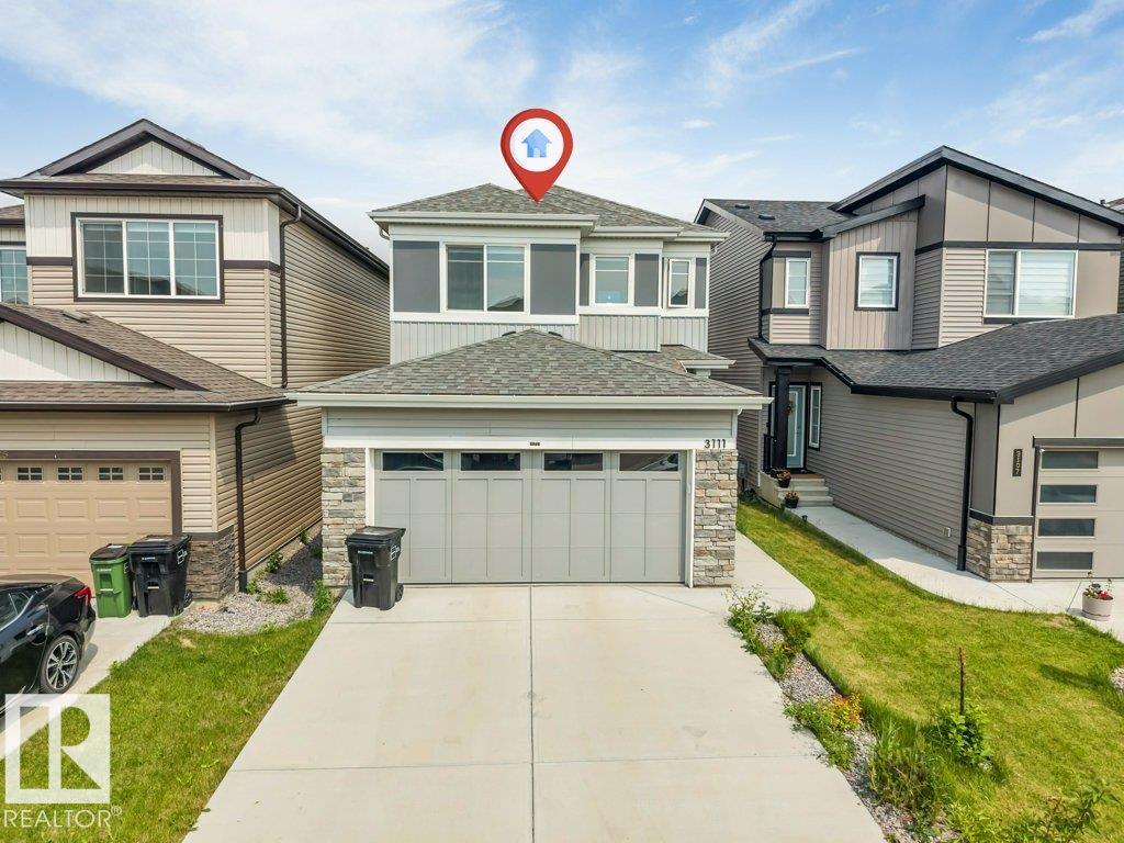 Third View of 3111 9 Street, Maple Crest, Edmonton, Alberta, T6T 2V6