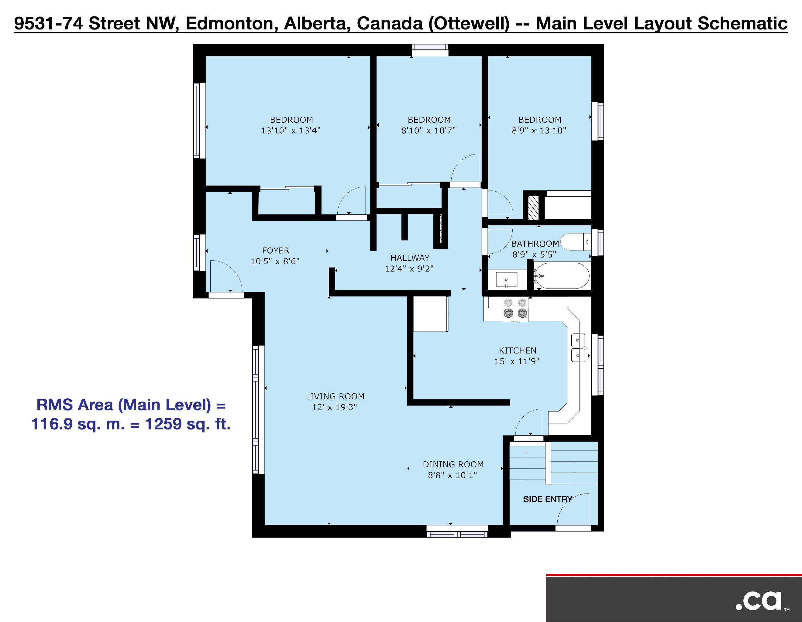 Fourth View of 9531 74 Street, Ottewell, Edmonton, Alberta, T6B 2B7
