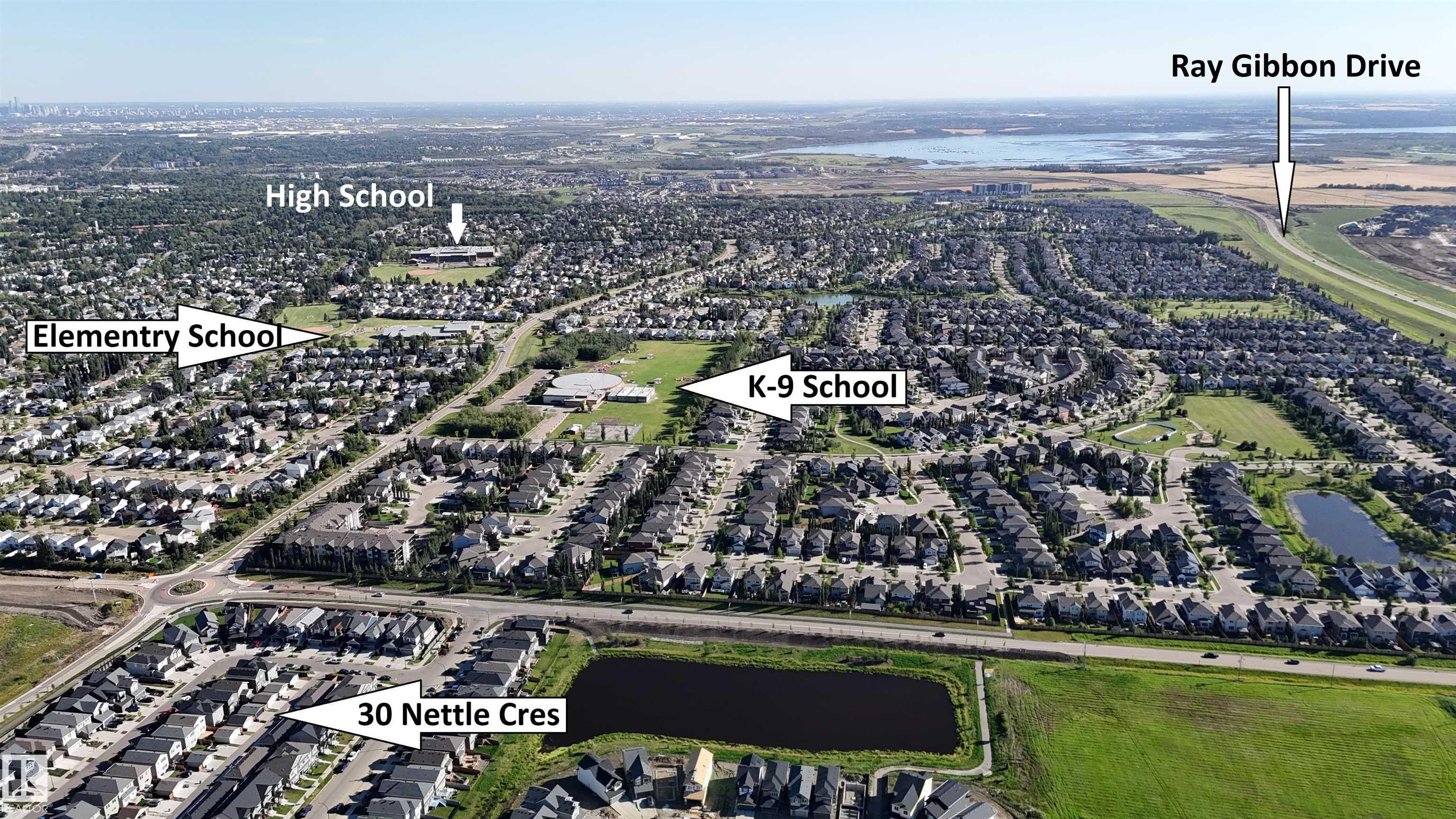 Second View of 30 NETTLE Crescent, North Ridge, St. Albert, Alberta, T8N 7Z8