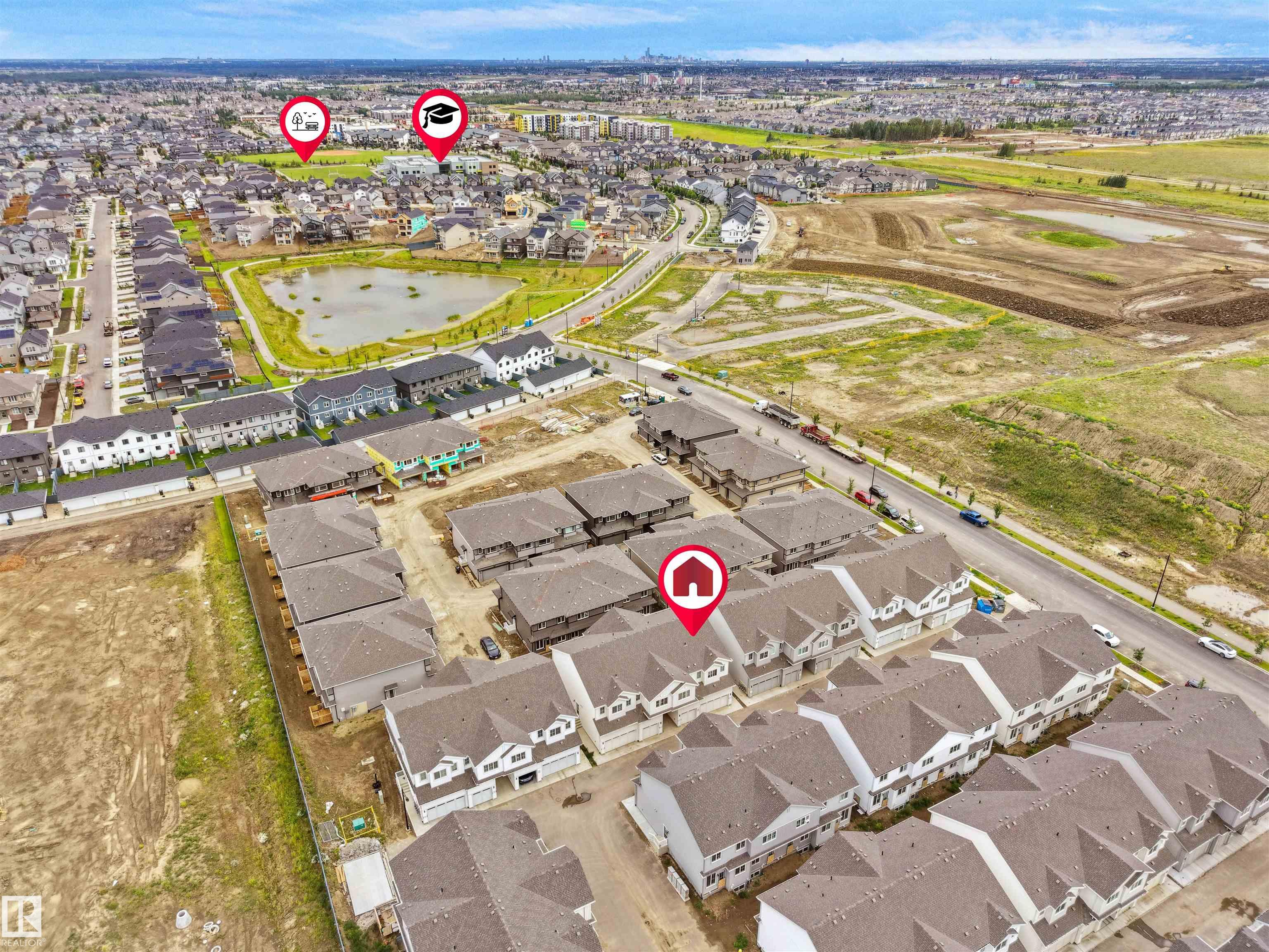Fourth View of 9 7110 Keswick Common, Keswick, Edmonton, Alberta, T6W 5P7