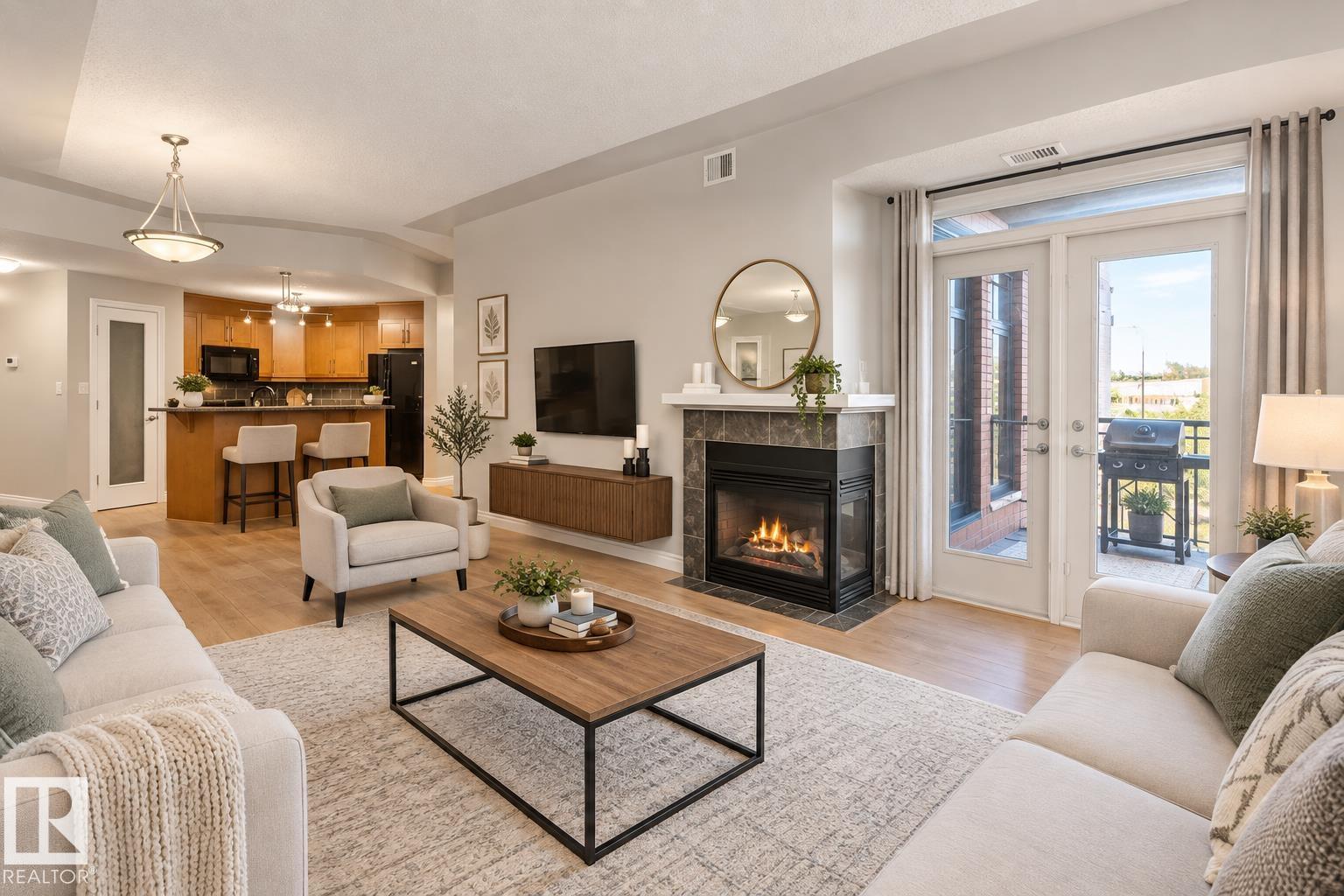 Second View of 402 9020 JASPER Avenue, Boyle Street, Edmonton, Alberta, T5H 3S8