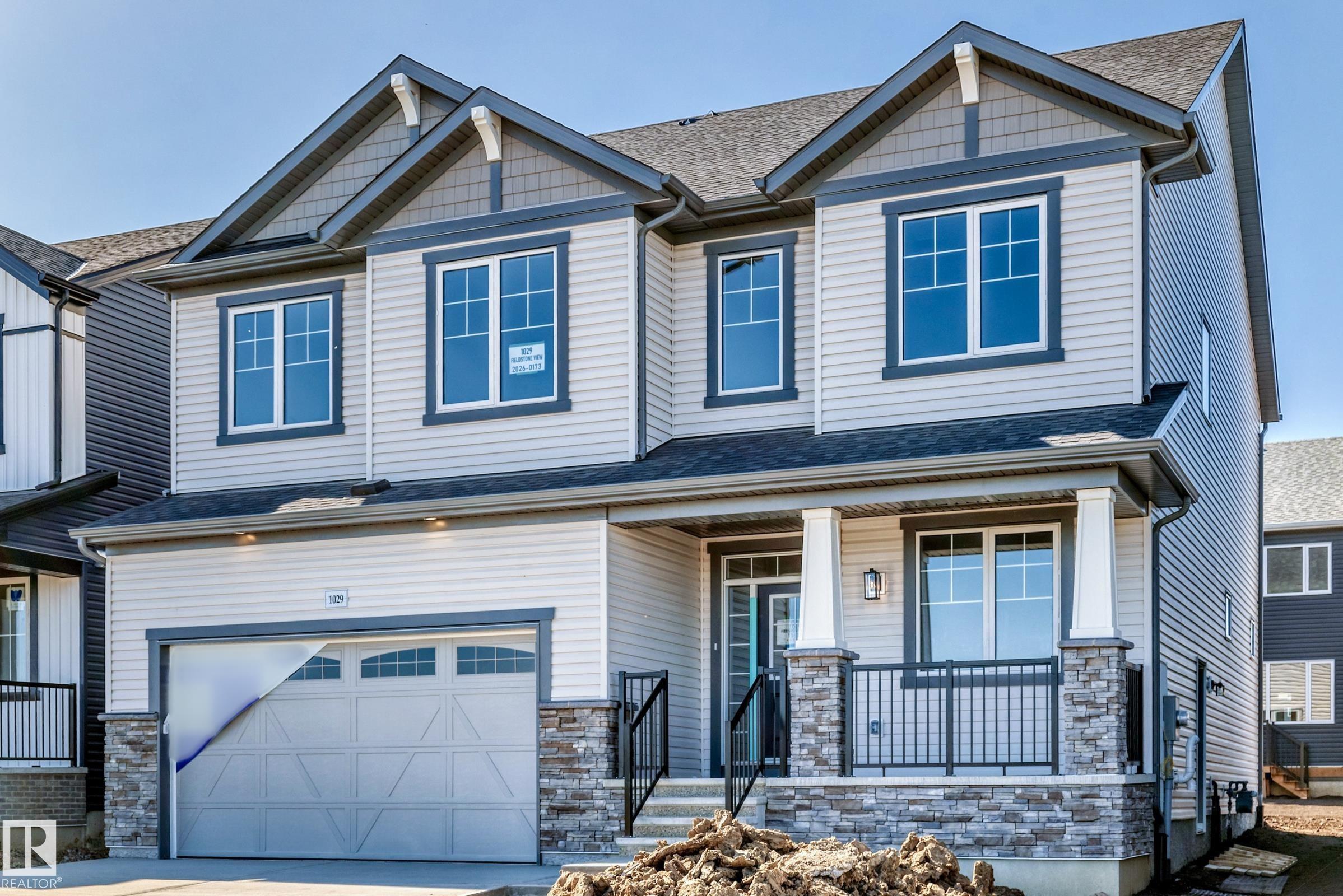 Second View of 1029 Fieldstone View, Hearthstone (Strathcona), Sherwood Park, Alberta, T8H 3C4