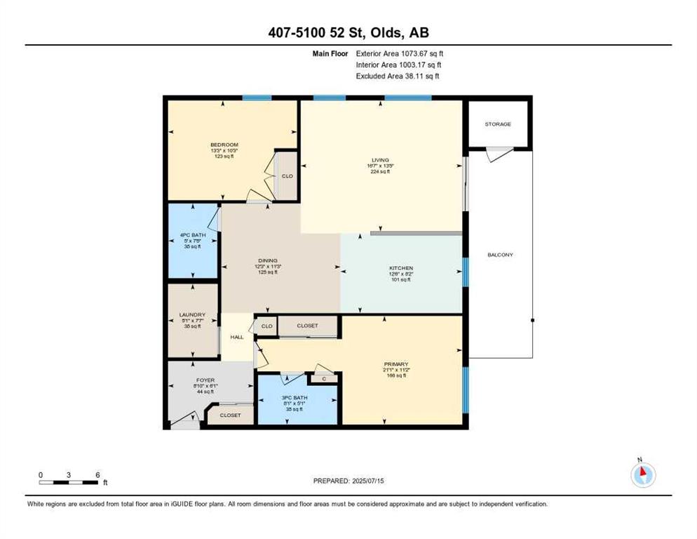 Third View of 407, 5100 52 Street , NONE, Olds, Alberta, T4H 1Y1