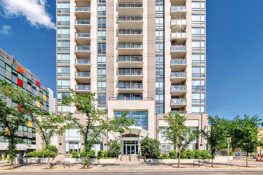 Third View of 1406, 1110 11 Street SW, Beltline, Calgary, Alberta, T2R 1S5