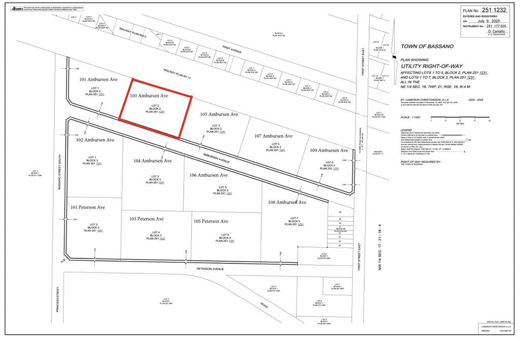 103 Ambursen Avenue , A2241168, Alberta,
