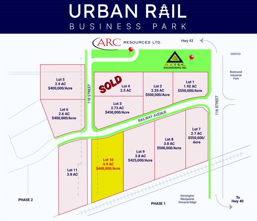 Lot 10 Railway Avenue , A2241897, Alberta,