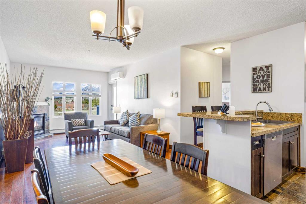Fifth View of 313, 1151 Sidney Street , Bow Valley Trail, Canmore, Alberta, T1W3G1
