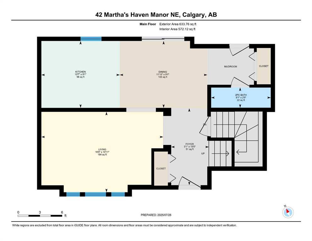 Third View of 42 Martha's Haven Manor NE, Martindale, Calgary, Alberta, T3J 3X8