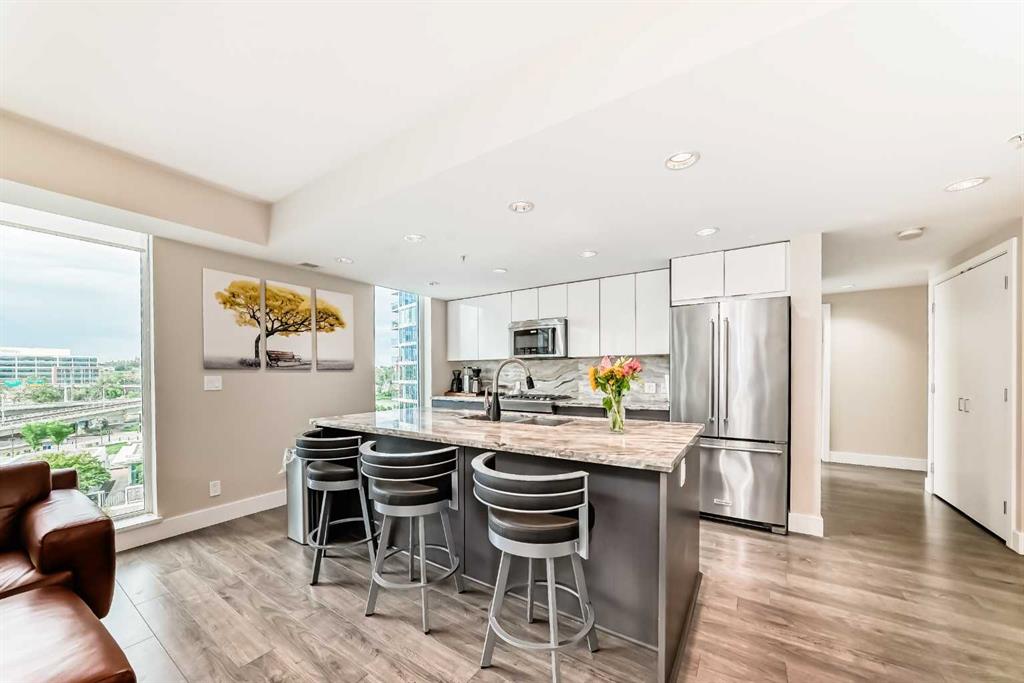 Fifth View of 507, 560 6 Avenue SE, Downtown East Village, Calgary, Alberta, T2G 1K7