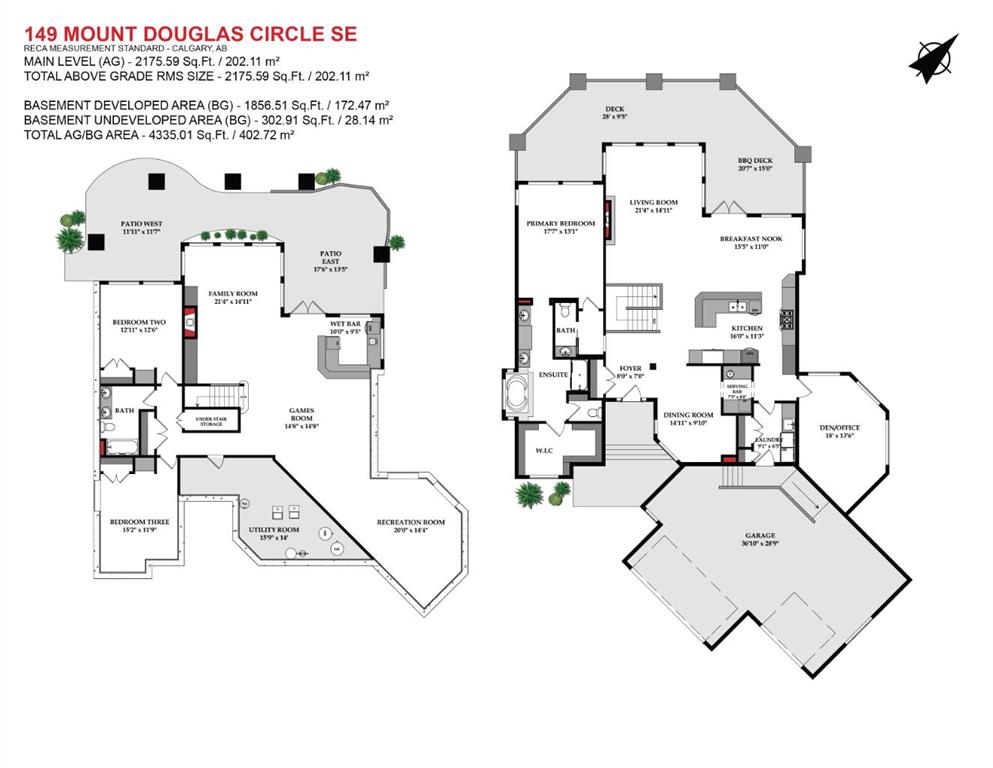 Fourth View of 149 Mt Douglas Circle SE, McKenzie Lake, Calgary, Alberta, T2Z 3P2