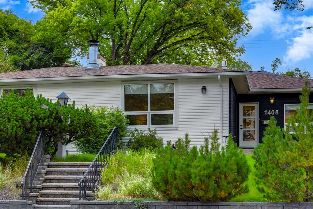 Fourth View of 1408 Crescent Road NW, Rosedale, Calgary, Alberta, T2M4B1