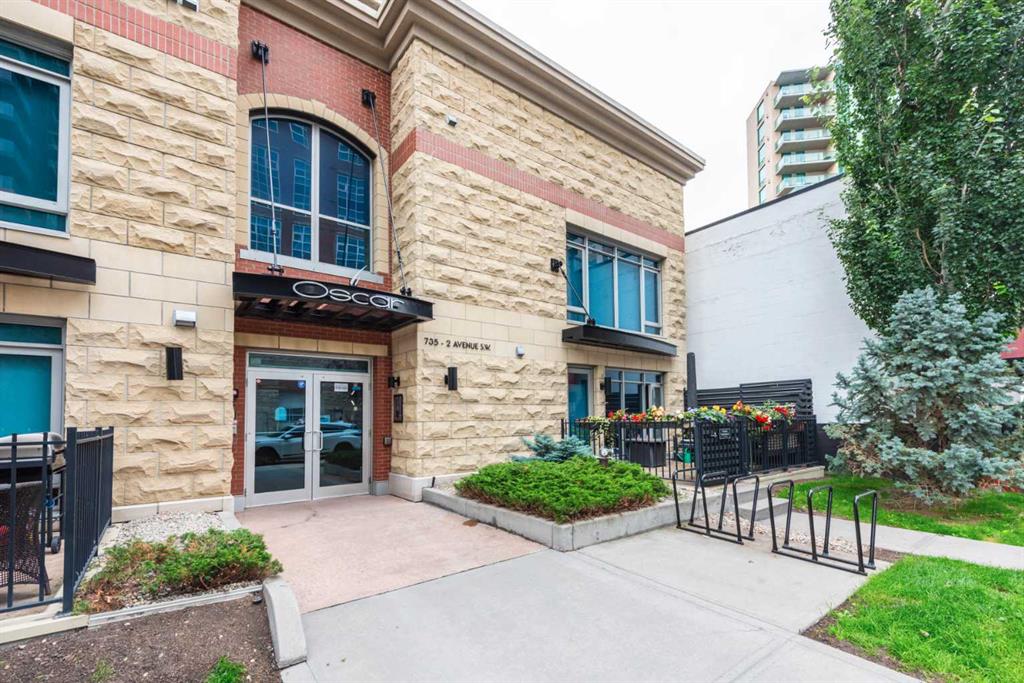 Third View of 503, 735 2 Avenue SW, Eau Claire, Calgary, Alberta, T2P 0E4