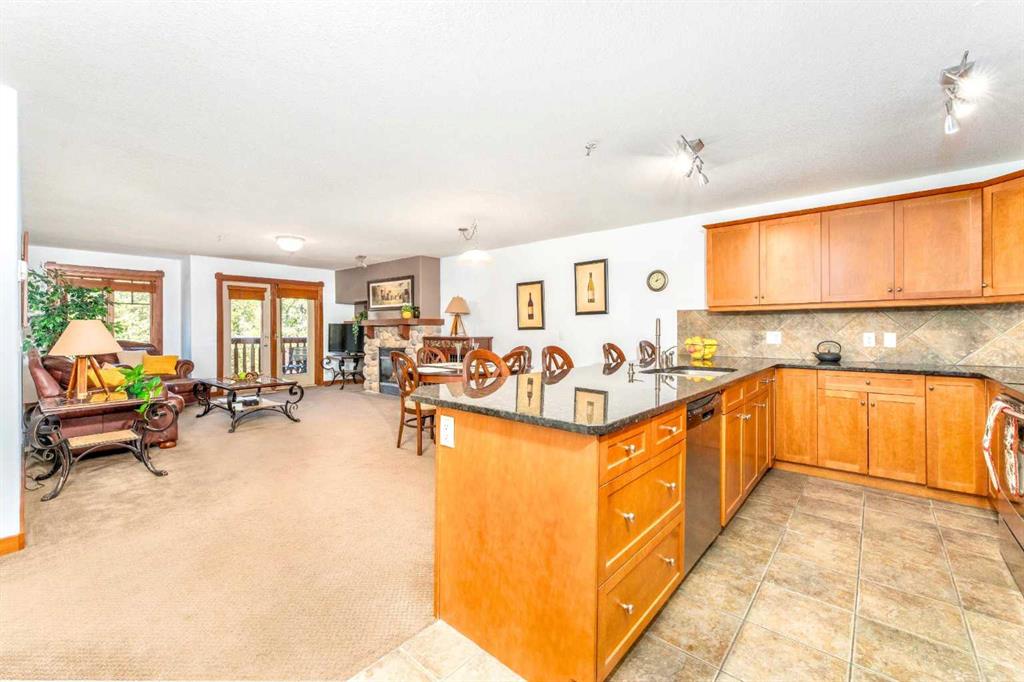 Fifth View of 201, 170 Crossbow Place , Three Sisters, Canmore, Alberta, T1W 3H4