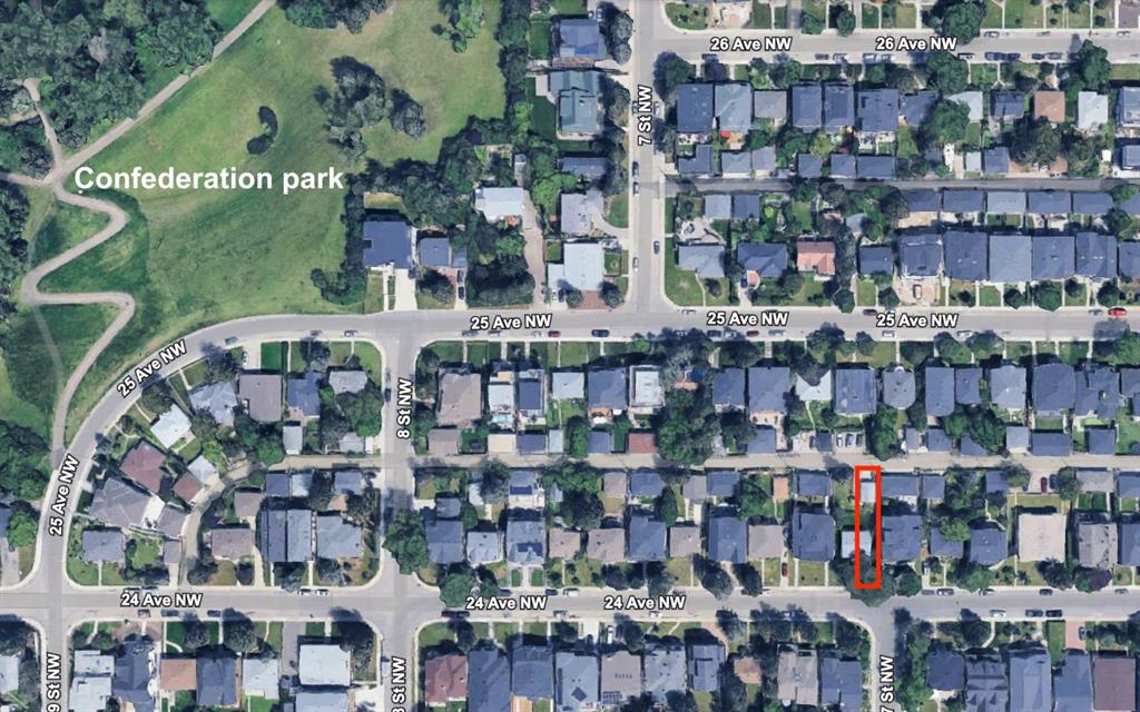 Third View of 728 24 Avenue NW, Mount Pleasant, Calgary, Alberta, T2M1X7