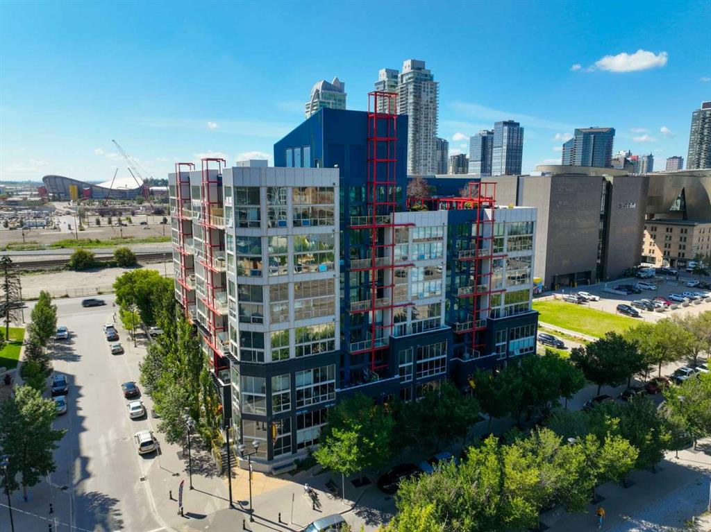 Third View of 506, 535 8 Avenue SE, Downtown East Village, Calgary, Alberta, T2G 5S9