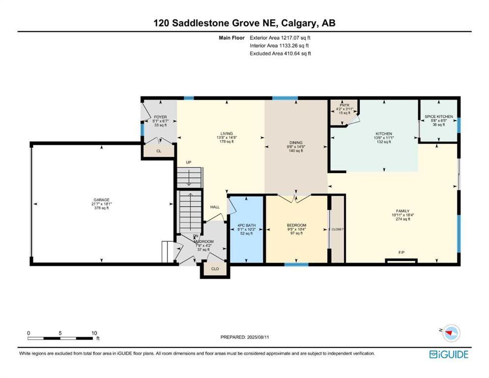 Fourth View of 120 Saddlestone Grove NE, Saddle Ridge, Calgary, Alberta, T3J 0Z5
