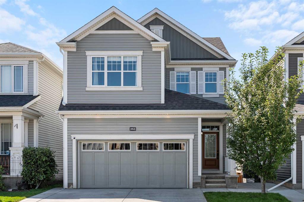 Main View of 353 Windrow Crescent SW, South Windsong, Airdrie, Alberta, T4B4K3
