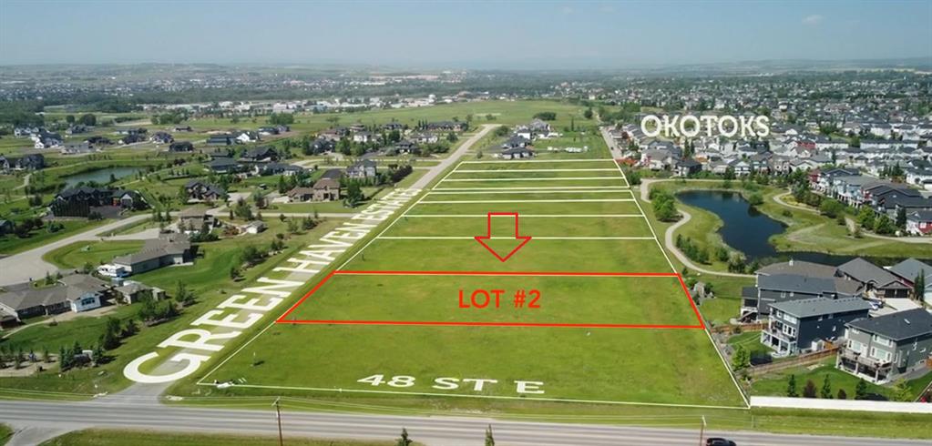 Third View of Lot #2, Phase 4 Green Haven Drive  , Green Haven Estates, Rural Foothills County, Alberta, T1S 0L9