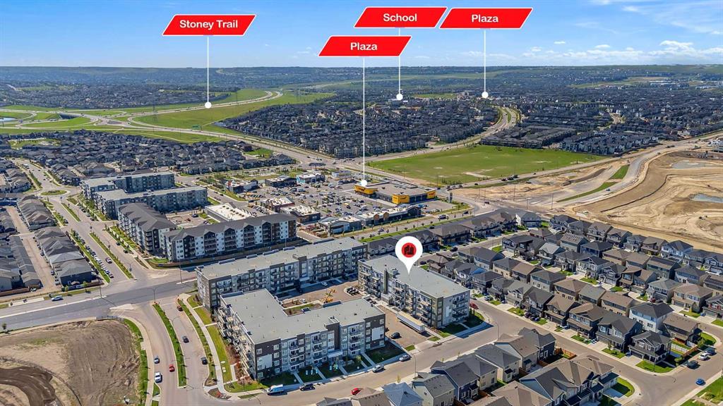 Fourth View of 1311, 33 Carringham Gate NW, Carrington, Calgary, Alberta, T3P 1X7