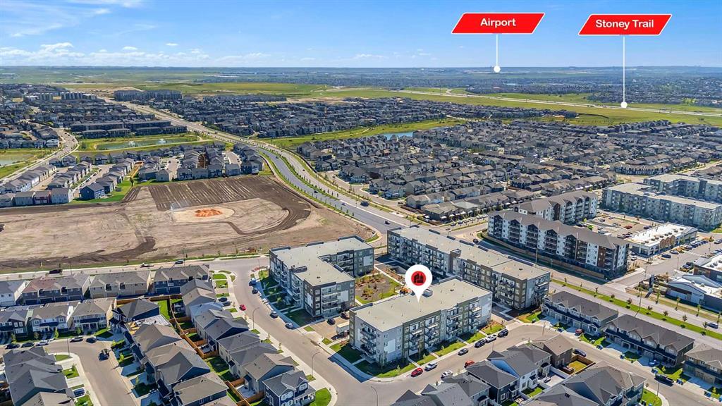 Fifth View of 1311, 33 Carringham Gate NW, Carrington, Calgary, Alberta, T3P 1X7