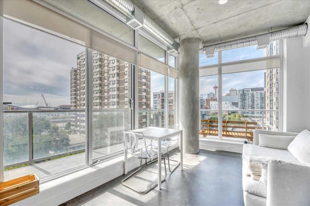 Third View of 508, 624 8 Avenue SE, Downtown East Village, Calgary, Alberta, T2G 1S7