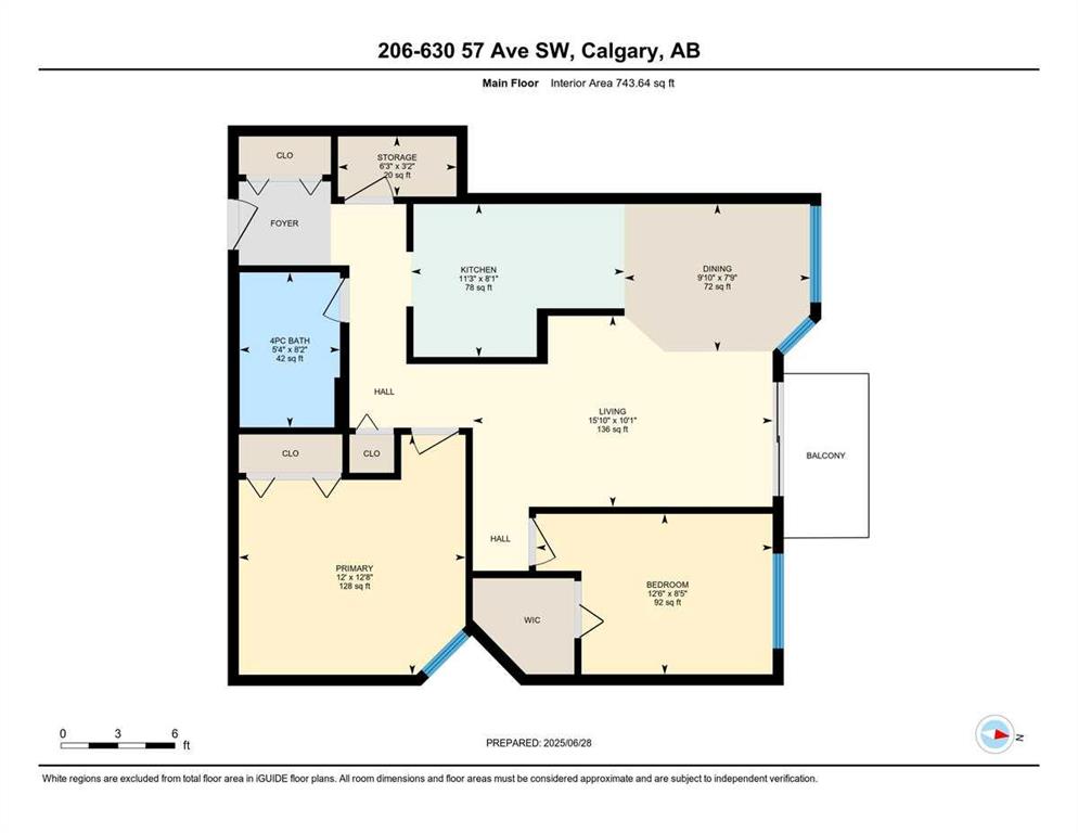 Third View of 206, 630 57 Avenue SW, Windsor Park, Calgary, Alberta, T2V0H4