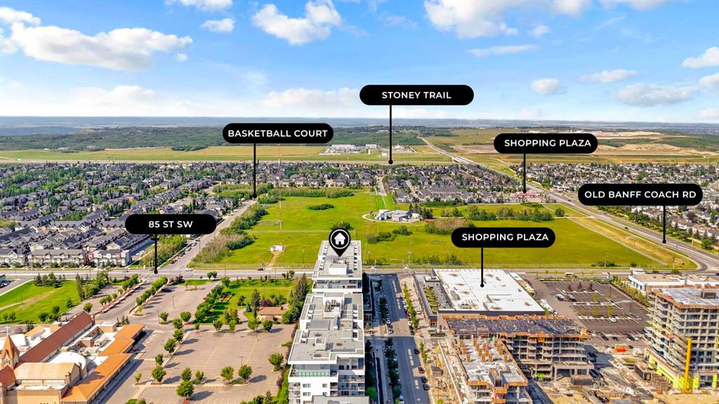 Fifth View of 713, 8505 Broadcast Avenue SW, West Springs, Calgary, Alberta, T3H 6B5