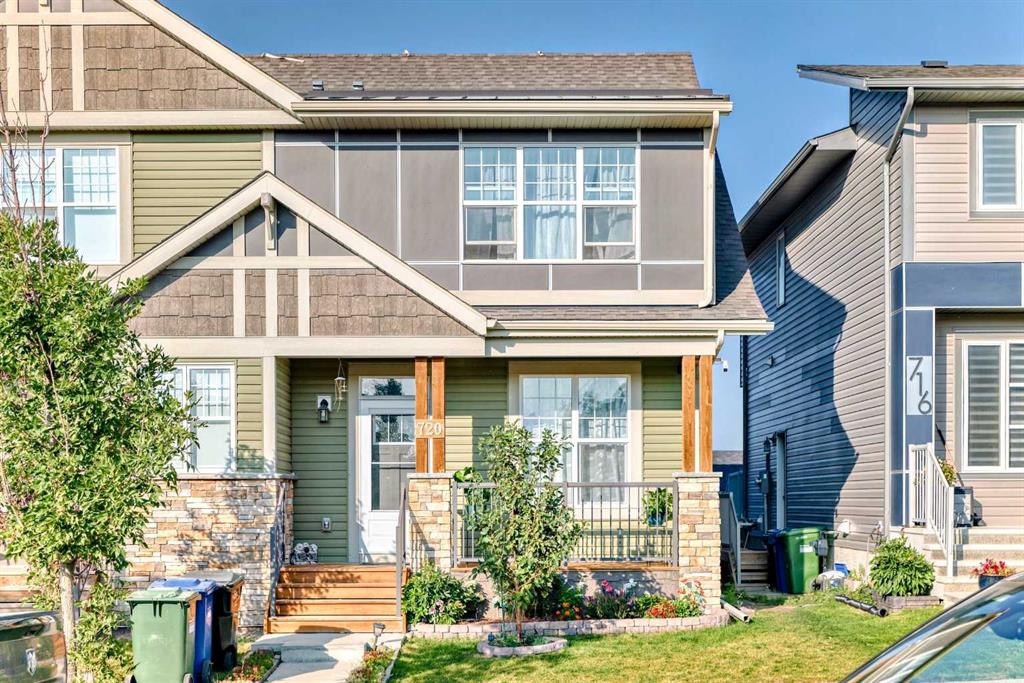 Second View of 720 Livingston Hill NE, Livingston, Calgary, Alberta, T3P 1K5
