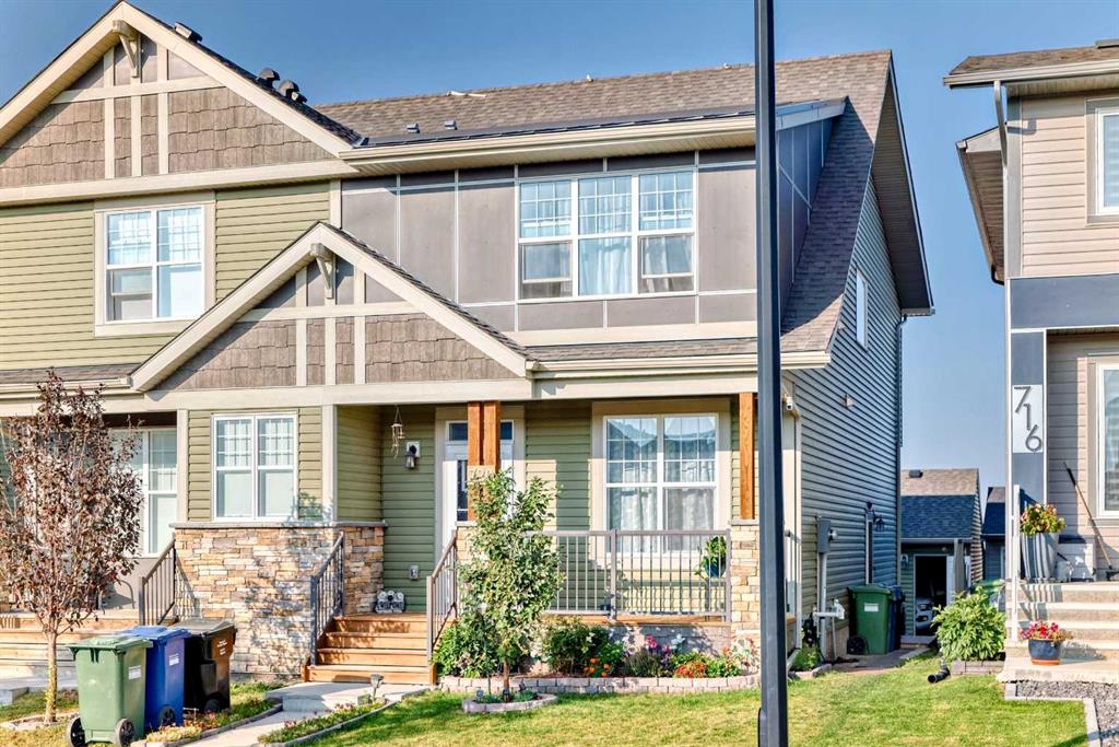 Third View of 720 Livingston Hill NE, Livingston, Calgary, Alberta, T3P 1K5