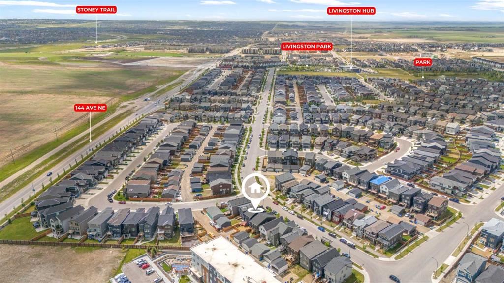 Fifth View of 685 Livingston Way NE, Livingston, Calgary, Alberta, T3P1N8