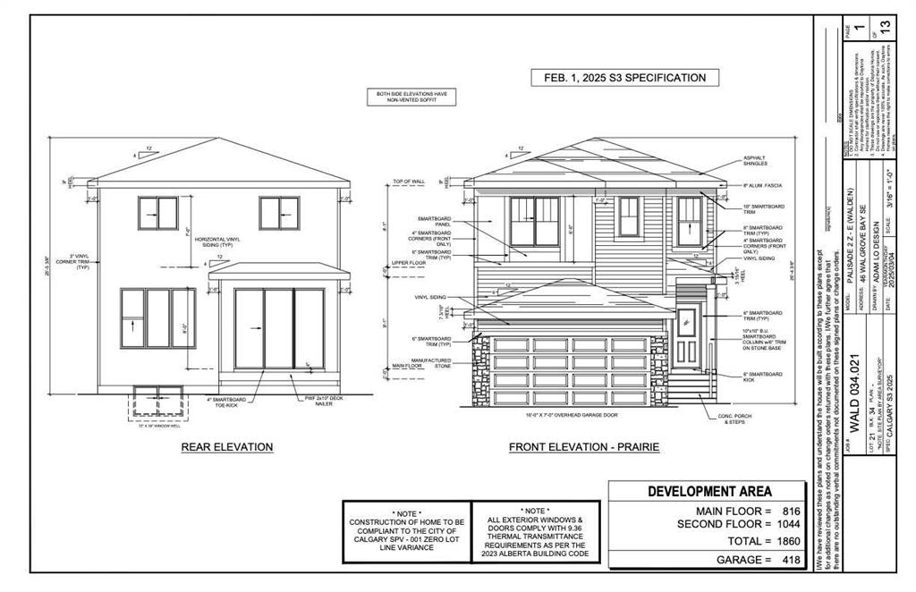 Fourth View of 42 Walgrove Bay SE, Walden, Calgary, Alberta, T2X 5N9