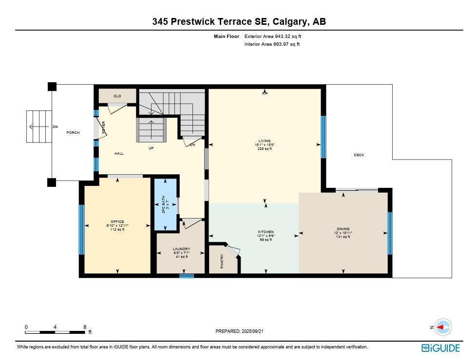 Fourth View of 345 Prestwick Terrace SE, McKenzie Towne, Calgary, Alberta, T2Z0H4