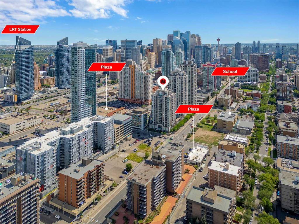 Fourth View of 803, 1110 11 Street SW, Beltline, Calgary, Alberta, T2R 1S5